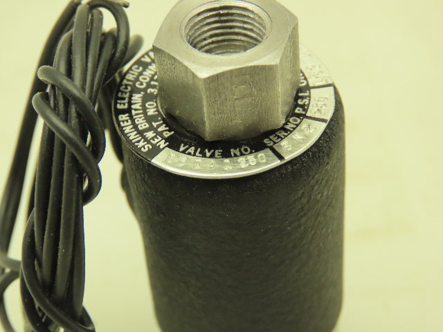 Honeywell Skinner B6DA1250 Solenoid Valve 3-Way NO 120V 250 PSI 1/8" NPT