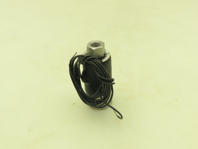Honeywell Skinner B6DA1250 Solenoid Valve 3-Way NO 120V 250 PSI 1/8" NPT