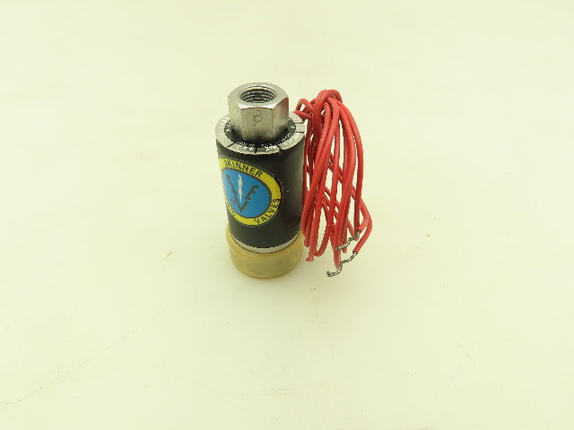 Honeywell Skinner B6DX11 Solenoid Valve 3-Way NO 120VDC 175 PSI 1/8" NPT