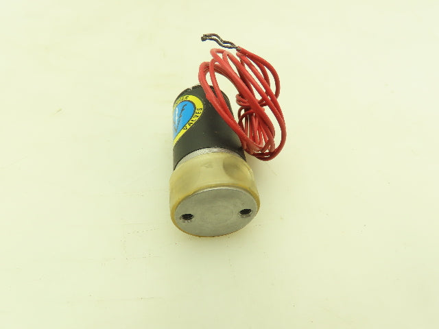 Honeywell Skinner B6DX11 Solenoid Valve 3-Way NO 120VDC 175 PSI 1/8" NPT