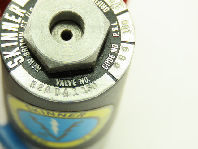Honeywell Skinner B3ADA1150 Solenoid Valve 3-Way NO 120V 150 PSI 1/8" NPT