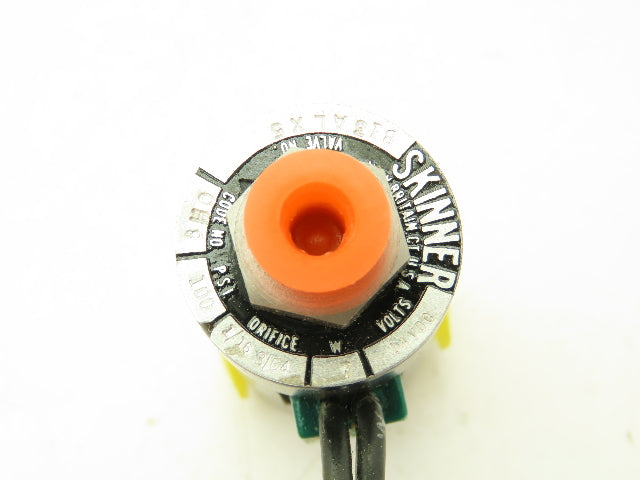 Honeywell Skinner B13ALX5 Solenoid Valve 3-Way NC 24VDC 100 PSI 1/8" NPT
