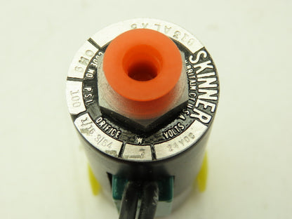 Honeywell Skinner B13ALX5 Solenoid Valve 3-Way NC 24VDC 100 PSI 1/8" NPT