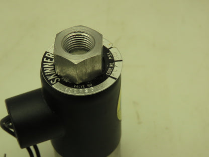 Honeywell Skinner B1DX36 Solenoid Valve 2-Way NO 120V 200 PSI 1/8" NPT