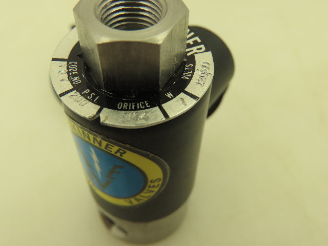 Honeywell Skinner B1DX36 Solenoid Valve 2-Way NO 120V 200 PSI 1/8" NPT