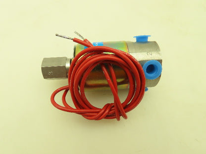 Honeywell Skinner V5D35600 Solenoid Valve 3-Way NC 120V 75 PSI 1/8" NPT 4 Port