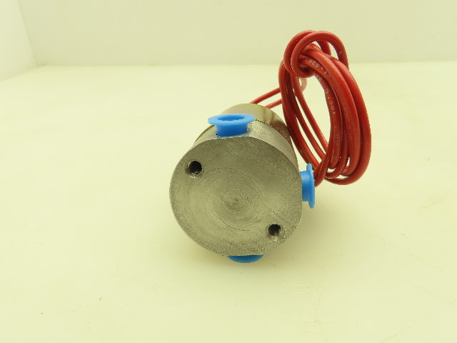 Honeywell Skinner V5D35600 Solenoid Valve 3-Way NC 120V 75 PSI 1/8" NPT 4 Port
