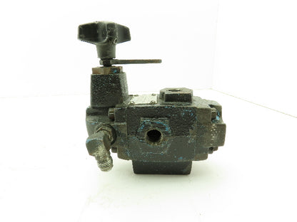 Vickers XCT 03 2B 30  Hydraulic Reducing Valve 3/8" NPT 4-Port 7GPM 2000 PSI