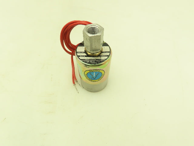 Honeywell Skinner V5D44050 Solenoid Valve 2-Way NO 120V 125 PSI 1/4" NPT