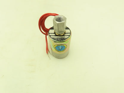 Honeywell Skinner V5D44050 Solenoid Valve 2-Way NO 120V 125 PSI 1/4" NPT