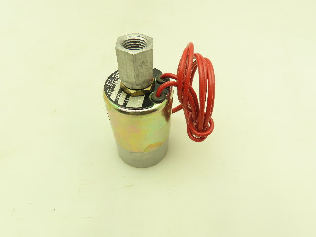 Honeywell Skinner V5D44050 Solenoid Valve 2-Way NO 120V 125 PSI 1/4" NPT