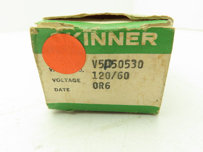 Honeywell Skinner V5D50530 Solenoid Valve 2-Way NO 120V 125 PSI 1/8" NPT