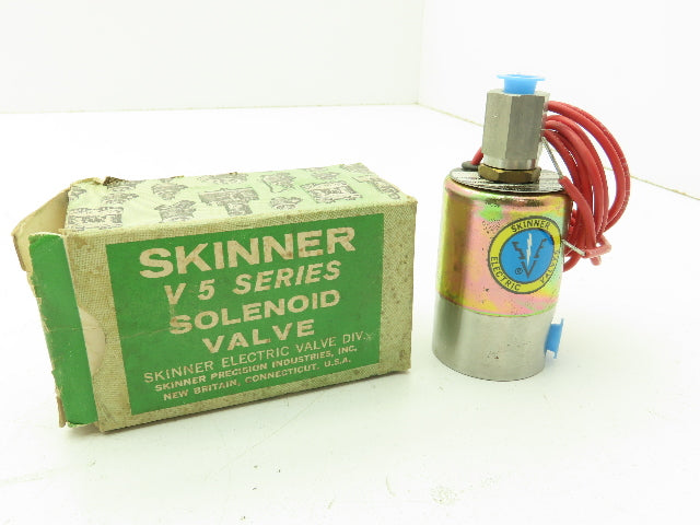 Honeywell Skinner V5D50530 Solenoid Valve 2-Way NO 120V 125 PSI 1/8" NPT