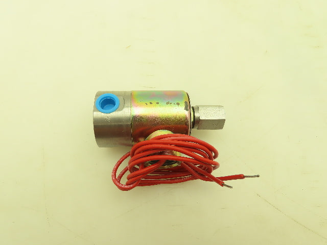 Honeywell Skinner V5D41740 Solenoid Valve 3-Way NC 120V 75 PSI 1/4" NPT