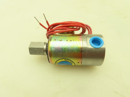 Honeywell Skinner V5D41740 Solenoid Valve 3-Way NC 120V 75 PSI 1/4" NPT