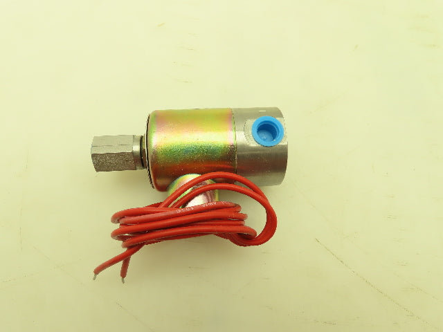 Honeywell Skinner V5D41740 Solenoid Valve 3-Way NC 120V 75 PSI 1/4" NPT