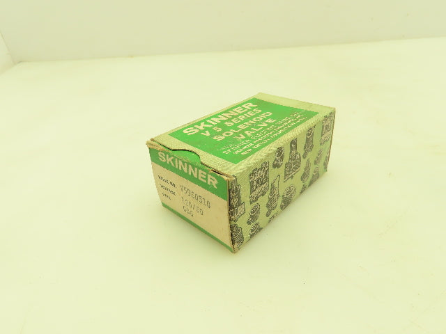 Honeywell Skinner V5D60510 Solenoid Valve 2-Way NC 120V 100 PSI 1/8" NPT