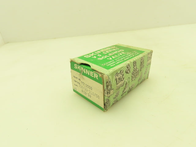 Honeywell Skinner V5L3960 Solenoid Valve 3-Way NO 120V 75 PSI 1/8" NPT