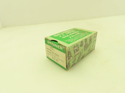 Honeywell Skinner V5L3960 Solenoid Valve 3-Way NO 120V 75 PSI 1/8" NPT