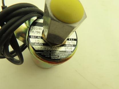 Honeywell Skinner V5L3960 Solenoid Valve 3-Way NO 120V 75 PSI 1/8" NPT