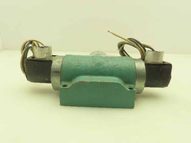 Aro 5346 3833 03 Solenoid Valve Manifold 115V 150 PSI 3/8" NPT Double Acting