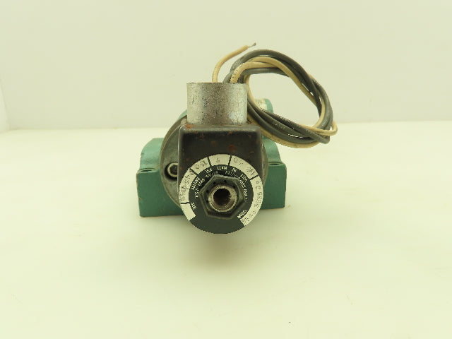 Aro 5346 3833 03 Solenoid Valve Manifold 115V 150 PSI 3/8" NPT Double Acting