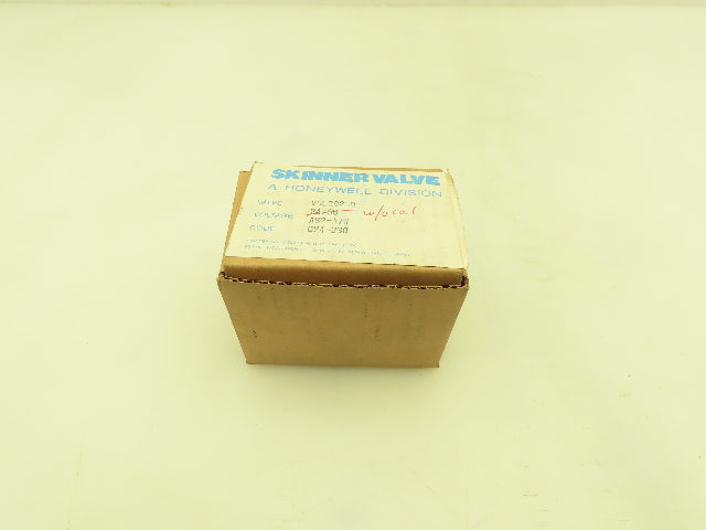 Honeywell Skinner V5L29260 Solenoid Valve 2-Way NO 125PSI Manifold Mount No Coil