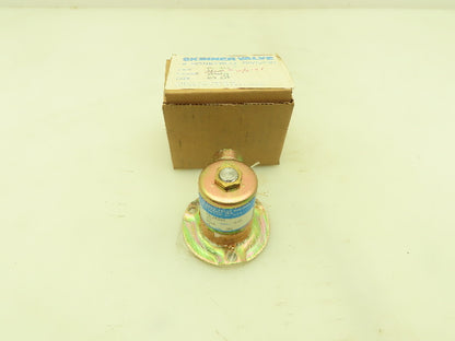 Honeywell Skinner V5L29260 Solenoid Valve 2-Way NO 125PSI Manifold Mount No Coil