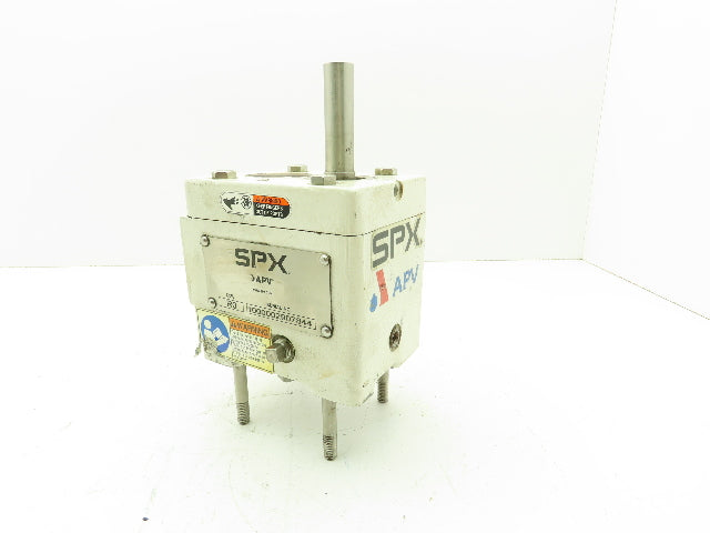 SPX APV R0 R-Series Sanitary Positive Displacement Pump Head 2-Lobe 2.5 GPM