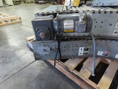Automotion 36"x10' Belt Drive Live Roller Conveyor 90° Curve End Drive  Lot of 2
