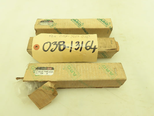 Aro 0118 7029 010 Pneumatic Air Cylinder 1" Stroke 1-1/8" Bore Spring Lot of 3