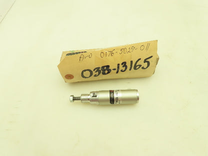 Aro 0176 5029 011 Pneumatic Air Cylinder 2" Stroke 3/4" Bore 1/8" NPT