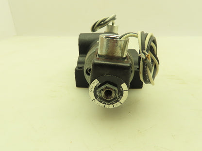 Aro MQ2021 Solenoid Spool Valve Double Action 115V Coil 150 PSI 5 Port