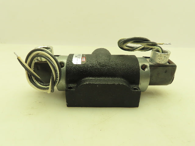 Aro MQ2021 Solenoid Spool Valve Double Action 115V Coil 150 PSI 5 Port