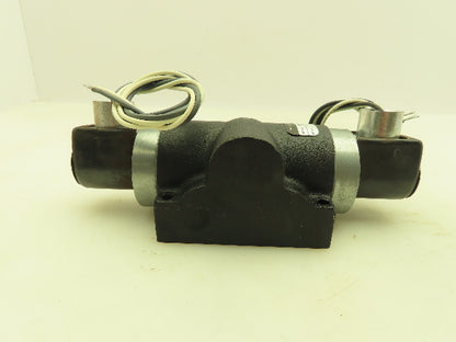 Aro MQ2021 Solenoid Spool Valve Double Action 115V Coil 150 PSI 5 Port