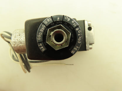 Aro 5631 0833 02 Solenoid Spool Valve 3 Way NO 115V 150 PSI 1/4" NPT