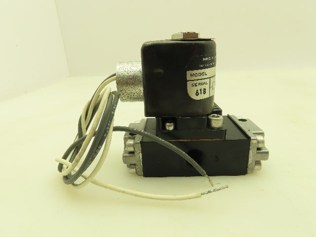 Aro 5631 0833 02 Solenoid Spool Valve 3 Way NO 115V 150 PSI 1/4" NPT