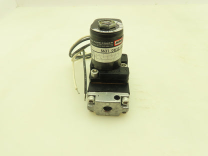 Aro 5631 0833 02 Solenoid Spool Valve 3 Way NO 115V 150 PSI 1/4" NPT