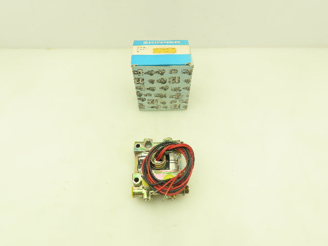 Honeywell Skinner V933DEP2075 Solenoid Valve 4-Way NC 120V 75 PSI 1/4" NPT