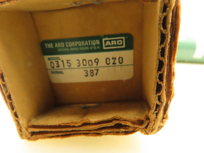 Aro 0315 3009 020 Pneumatic Air Cylinder 2" Stroke 1-1/2" Bore Spring Return