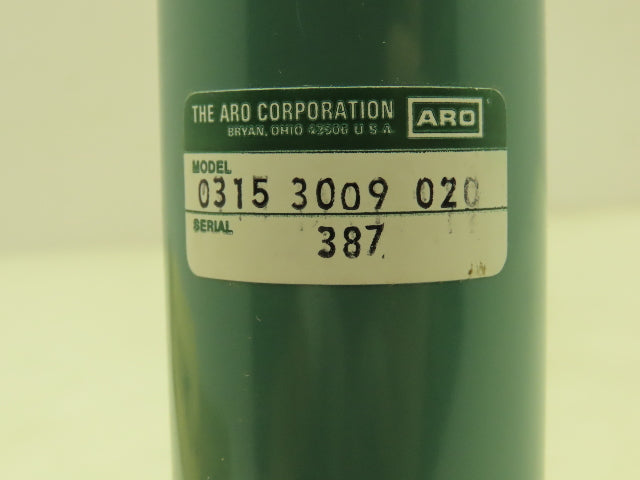 Aro 0315 3009 020 Pneumatic Air Cylinder 2" Stroke 1-1/2" Bore Spring Return