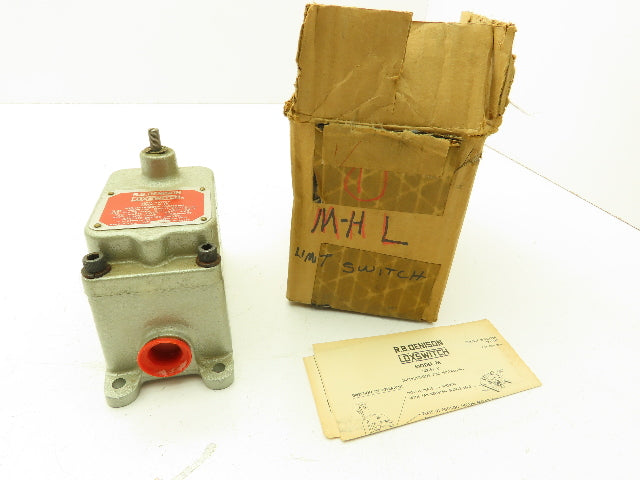 RB Denison M-HL Loxswitch Hazardous Location Limit Switch