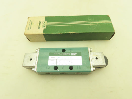 Aro MQ1553 Pneumatic Air Spool Limit Switch 3 Way 1/4" NPT Roller Double Action