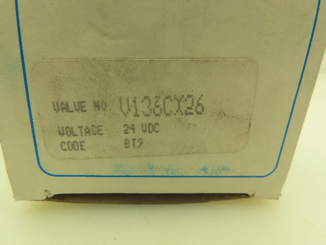 Honeywell Skinner V136CX26 M2343D Solenoid Valve 3-Way 24VDC Twin Disc