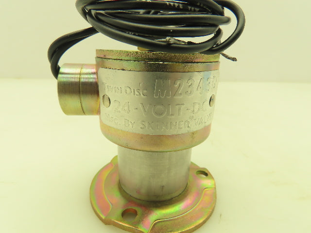 Honeywell Skinner V136CX26 M2343D Solenoid Valve 3-Way 24VDC Twin Disc