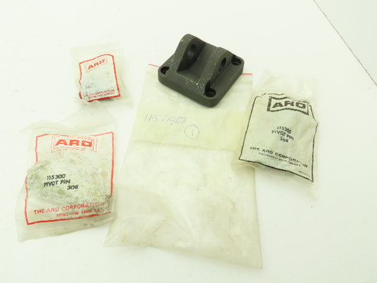 ARO 115480 Fixed Clevis Cylinder Cap Mounting Kit 3/4" Pivot Pin