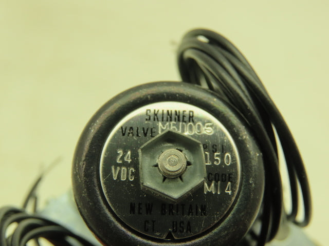 Honeywell Skinner MBD009 Solenoid Valve 4-Way Assembly NO 24VDC 150 PSI MBD005