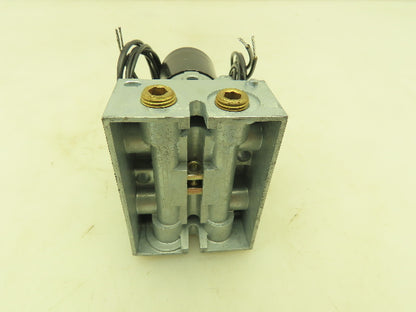 Honeywell Skinner MBD009 Solenoid Valve 4-Way Assembly NO 24VDC 150 PSI MBD005