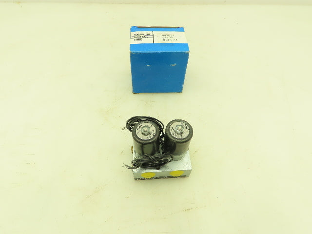 Honeywell Skinner MBD009 Solenoid Valve 4-Way Assembly NO 24VDC 150 PSI MBD005