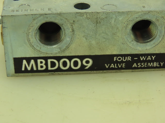 Honeywell Skinner MBD009 MB60S005 4-Way Solenoid Valve Assembly 1/8"NPT Lot of 5